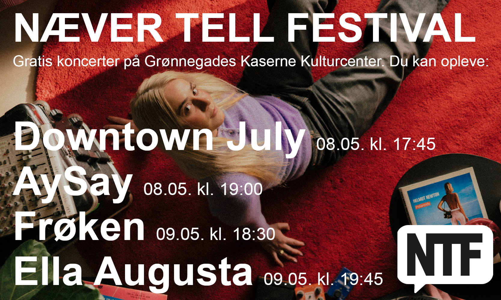 Næver Tell Festival 08. maj kl. 16:00